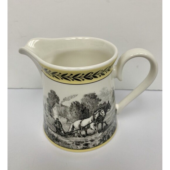 Villeroy & Boch Other - Vintage Villeroy & Boch Audun Ferme‎ Creamer 3” Porcelain Germany Mint